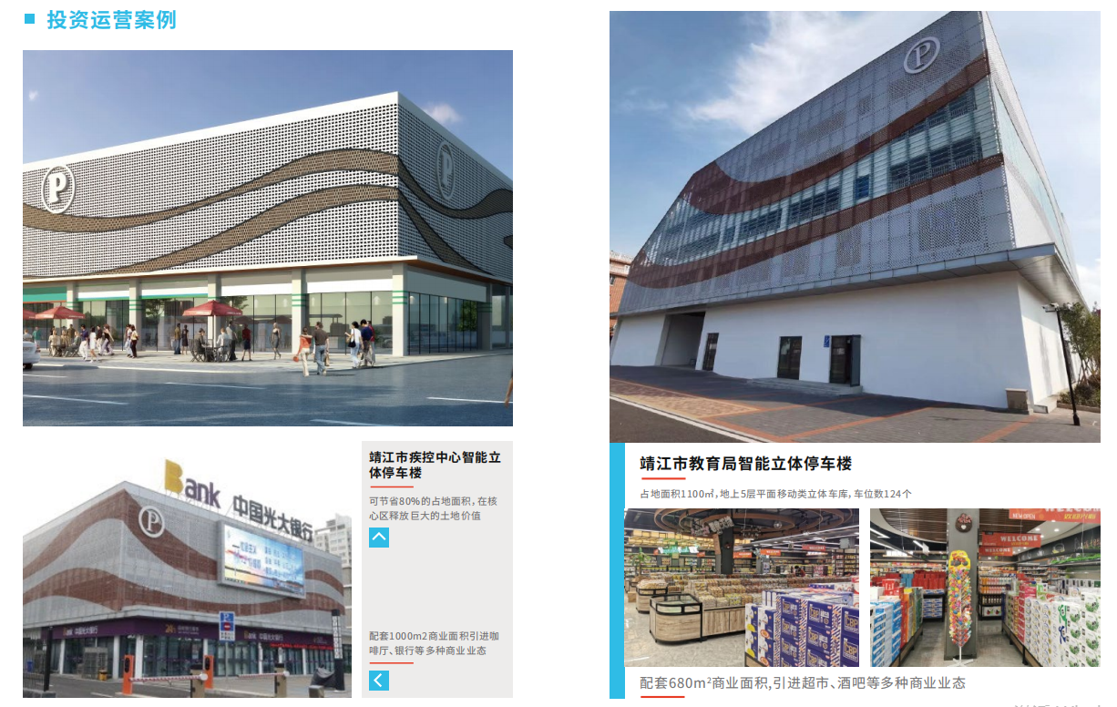 靖江市疾控中心+教育局智能立体停车楼